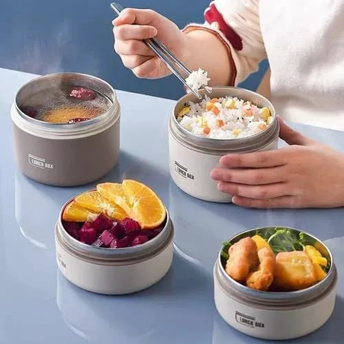 🔥Hot Sale 49% OFF🔥Portable Insulated Lunch Container Set🥗